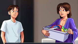 Summertime Saga - scenes with Debbie DUBBED part 2
