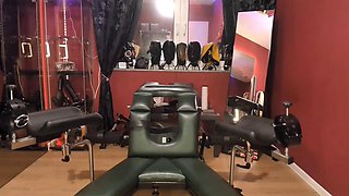 AmyPassion Rough Lesbian Anal Machine Fuck