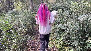 I Met Pervert Submissive Girl Outdoor and Punished Her Pussy