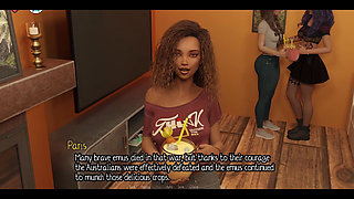 Elmwood University - Kissing the Hot Black Girl at the College Party