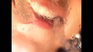 Gorgeous Brunette Stucked in a Gangbang