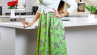 A Good Demure Wife Can Please Two Cocks at Once, and Her Husband Loves Sharing Her with Her Stepson