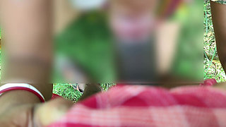 Outdoor my Hot Young Bhabhi and me