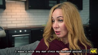 Mature4k. kinky neighbour mistress seduced a teenie duo...