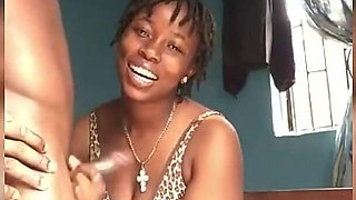 Hot Semen on Black Gal's Face