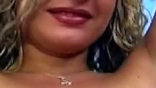 Horny Mature Blonde Teases Outdoors Then Pounds Pussy with Dildo