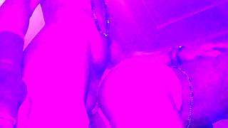 Real Homemade Amateur Sexy Dance with Hot Ebony Teen Grinding Bubble Butt on My Hard Cock Close up