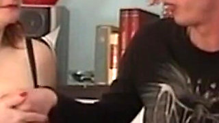 Hot Redhead Cougar Big Natural Tits Toy-boy Fucked Vol 1