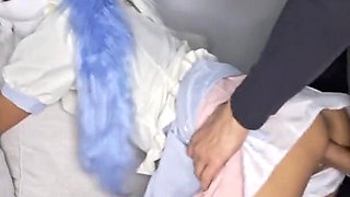 Submissive Otaku with Mask Lets Herself Be Penetrated Very Hard