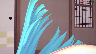 Mint fucked in her bikini - Neverness to everness (NTE)