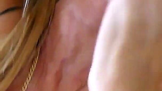 Naked Neighbour Fucks Me in a Bodystocking & Spunks His Load Down My Throat & Over My Face
