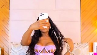 Hot Black Maid Does Some Webcam Black and Ebony