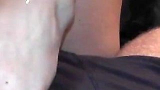 Real Footjob POV