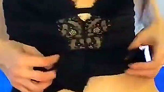 The Bitch Has Fun to the Music, Oils Her Beautiful Body. Plays with a Hairy Pussy. Hot MILF Ginnagg