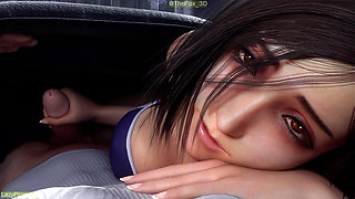 Final Fantasy 7 FF7 - Nayo The Movie Color Grading WM (No Sound) By LazyProcrast Animation 3D Hentai