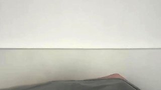 Hot doll with large mounds gives an oral blowjob, making me