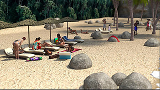 The East Block 22 We Love Laying Nude - What Is Down the Stairs