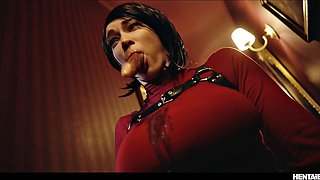 Resident Evil Parody - Ada Wong All The Way Through Bursting with CUM