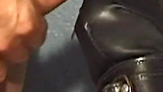 Masked Cougar Serves Multiple Robed Men Eagerly