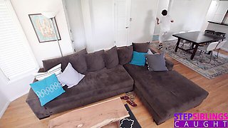 Step Siblings Caught featuring Tyler Nixon and Jewelz Blu's blowjob sex