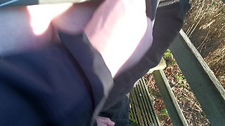 Ass and Titspanking in Nature
