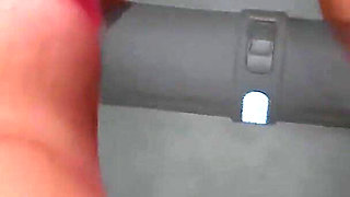 Close up Lesbian Double Dildo Fucking