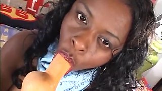 Ebony With Huge Tits Fucked Hard By A Big White Cock - Lola Lane