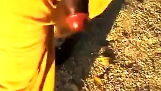 Big Black Cocks Outdoors