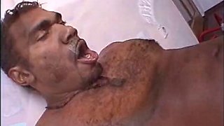 Busty Milfs Nipples Glazed by Monster Ebony Cock Duo
