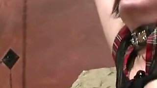 Humiliated dominated whipping threesome