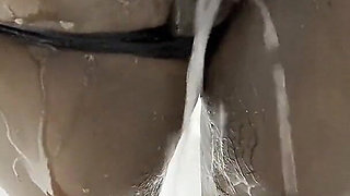 Knickers to Side Pissing in the Toilet POV