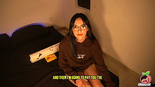 He takes her to my house, and I didn't know he was going to leave her full of cum.