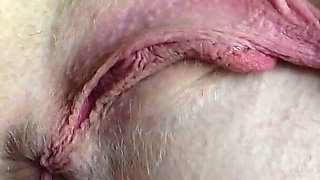 Pulling and Spreading My Big Labia Pussy Lips