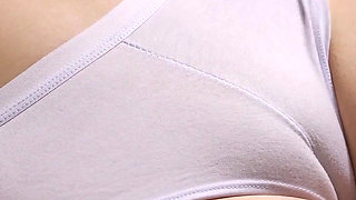 White Panties Camel Toe Teen Pussy Teasing