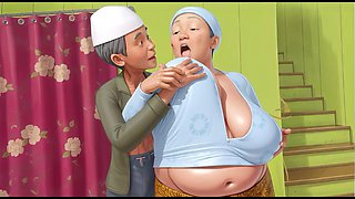 Bobrs Sexy Cartoon BBW Slut Fucked Hard and Deep