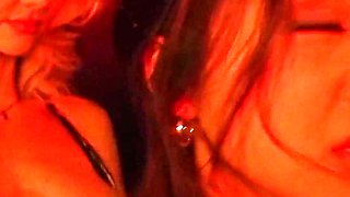 Crystal Penalizes Mika Sunburn by Stinging and Increasing in size Her Hooters!