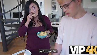 Big Tits Mature Woman Fucks Inexperienced Handyman real hard