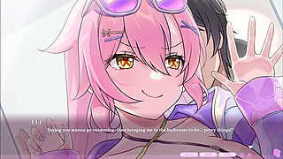 Kaiju Princess 2 Scenes - Slip and Slide Shower Soak