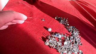 Tie off Tits and Put Them in Thumbtacks