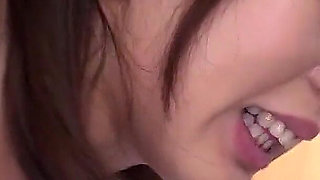 Chief Doctor Fucks Horny Skinny Asian Nurse Rena and Cums in Hairy Pussy