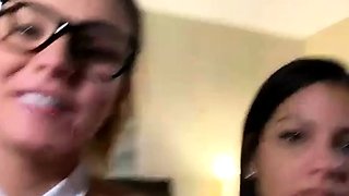 Katrina Vianna Teaming Up With Noemie Dufresne In Schoolgirl
