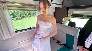 Bride Polly Youngs Fucked by Stranger Right at Her Wedding