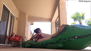 Giant Inflatable Gator