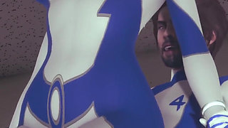 Invisible Woman Is Getting Fucked with Elastic Dick 2