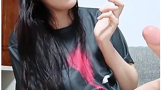 Emo / Goth Girl Gives Dominant Instruction And Humiliates You