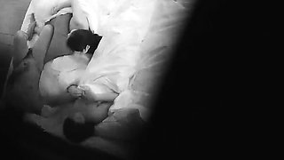 Amateur latin caught by hidden cam