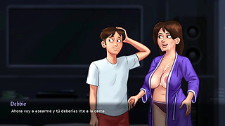 She acted that way to seduce him, and it ended well.