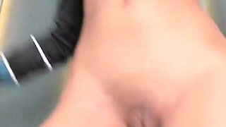 Cute Latina with Colored Hair Just Wants to Be Fucked in Her Room
