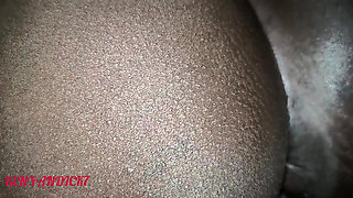 African Amateur Couple Creamy Pussy Riding Black Dick