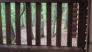 Touching Myself in the Woods to the Sounds of Nature